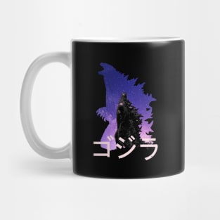 godzilla - double exposure Mug